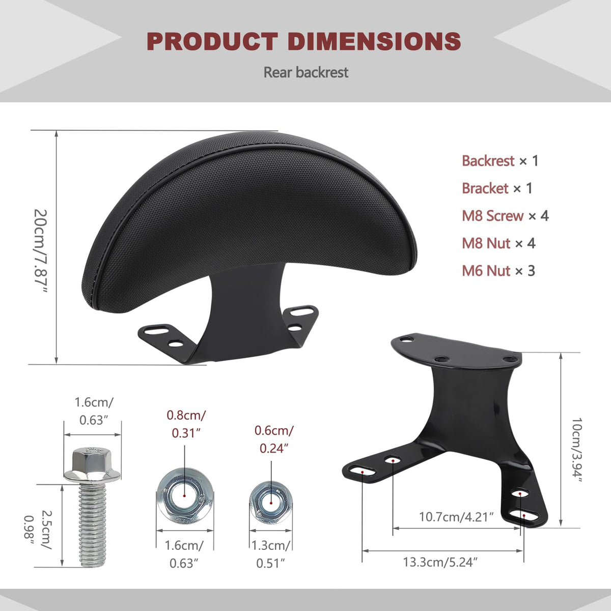 Minho backrest close-up stitching highlighting durable PU leather finish