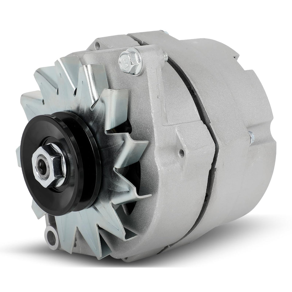 MINPART front view alternator shows form and easy bolt-in benefit