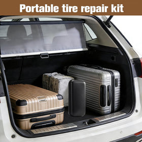 Minsezhi plug seated in tire tread illustrating immediate leak protection