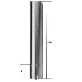 Miolyol close-up of expanded flared end offering easy slip-fit installation