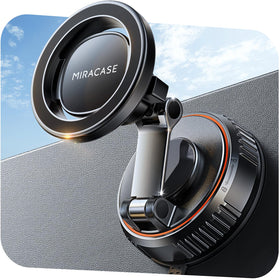 Miracase front packaging view showing mount and accessories for quick install