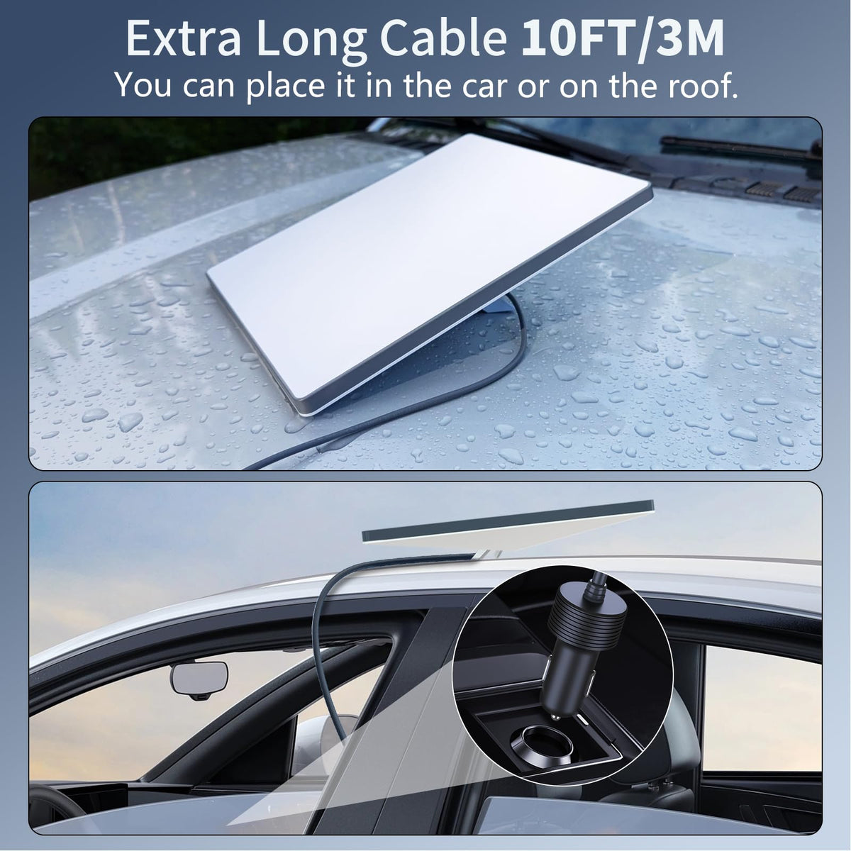 Mirexion packaged cable and plug showing ready-to-use convenience