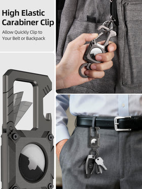 Miroddi dual key rings showing separate organization benefit: easy access to car and home keys