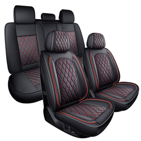 MIROZO front seat full set installed showing clean upgrade and protection