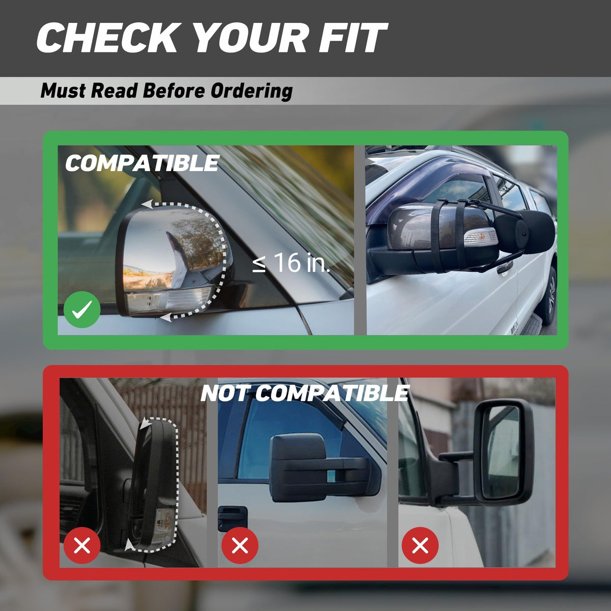 MirroGuard HA968 mounted on SUV demonstrating safer lane-change awareness