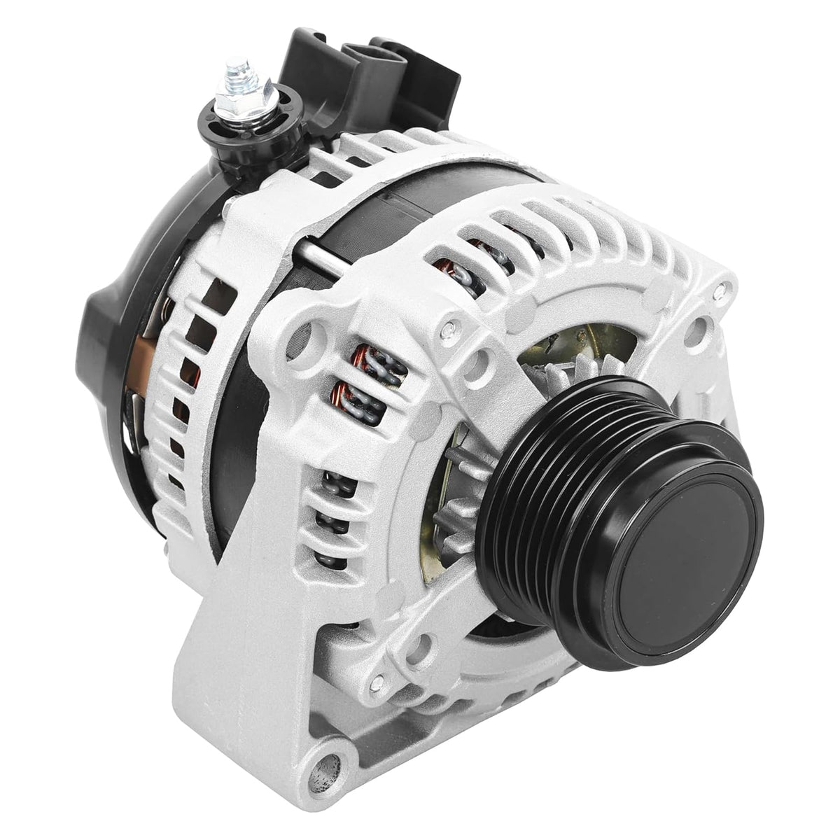 Misakomo front view alternator showing housing and mounting for accurate fit
