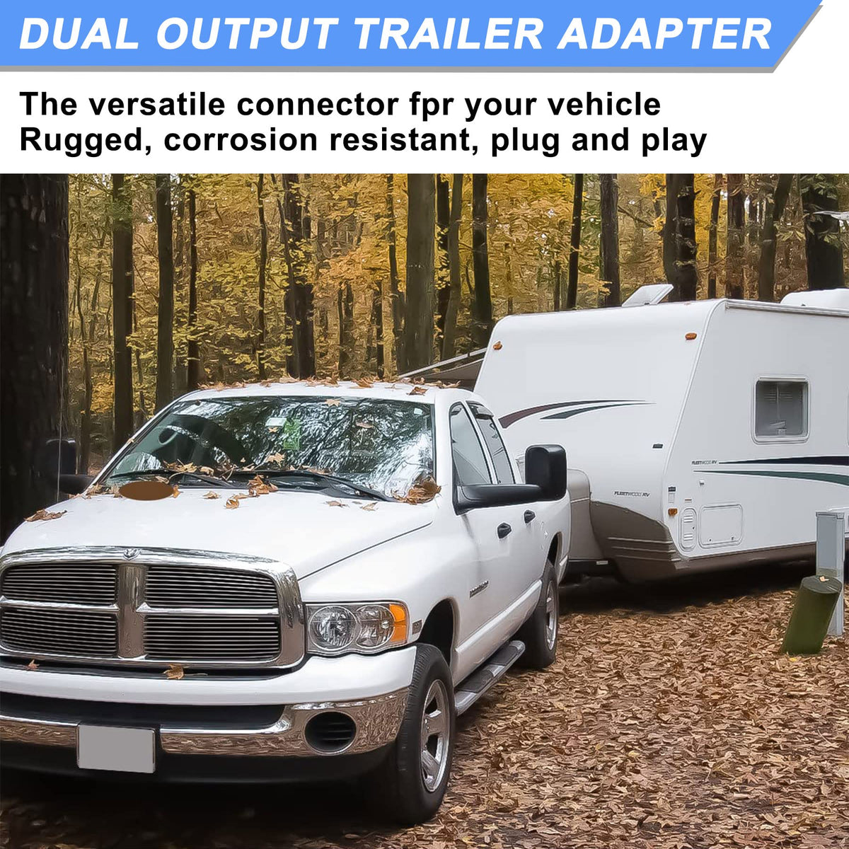 Misakomo installed on truck towing trailer showing dependable connection
