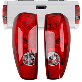 Misakomo front view of taillight housing showing exact fit and restored rear look