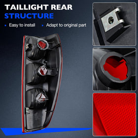 Misakomo taillight illuminated on vehicle at night improving visibility