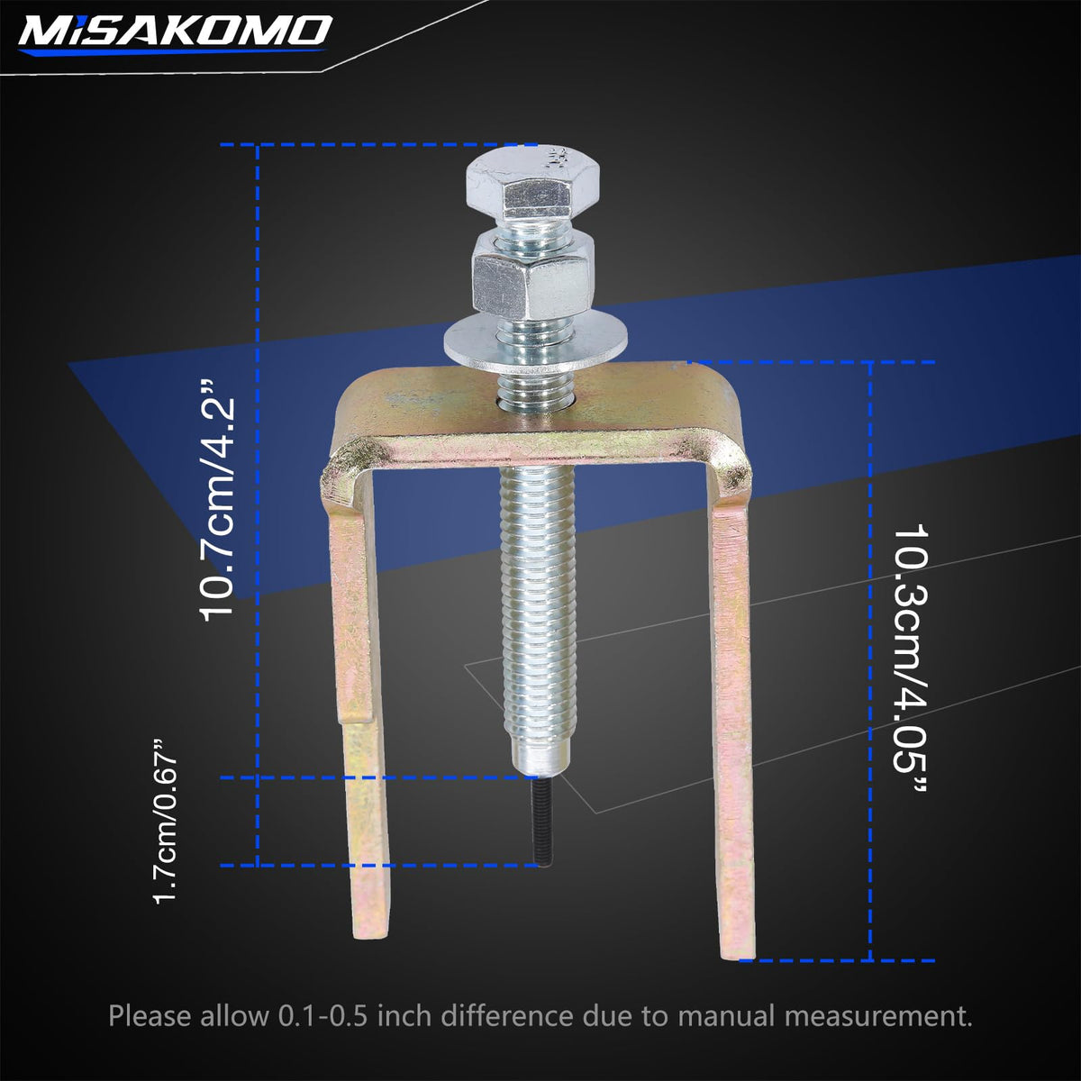 Misakomo tool installed on Maverick clutch demonstrating straight, damage-free removal