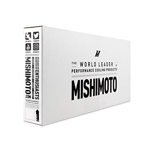 Mishimoto in lifestyle shot with truck towing to illustrate heat-management advantage