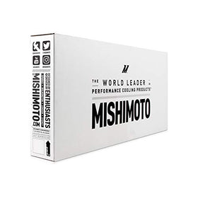 Mishimoto in lifestyle shot with truck towing to illustrate heat-management advantage