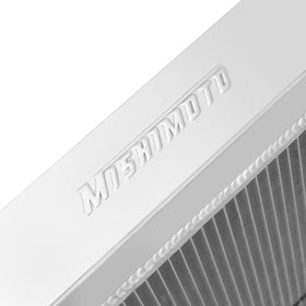 Mishimoto magnetic drain plug close-up for easy maintenance and debris capture