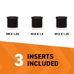 Mishimoto polished black detail highlighting durable coating and premium look