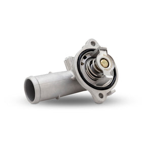 Mishimoto close-up of thermostat wax element demonstrating reliable temperature activation benefit