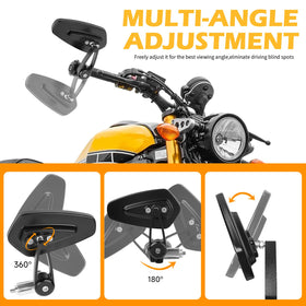 MISS MOLY mounted on Yamaha MT-07 illustrating universal fit and clean handlebar look
