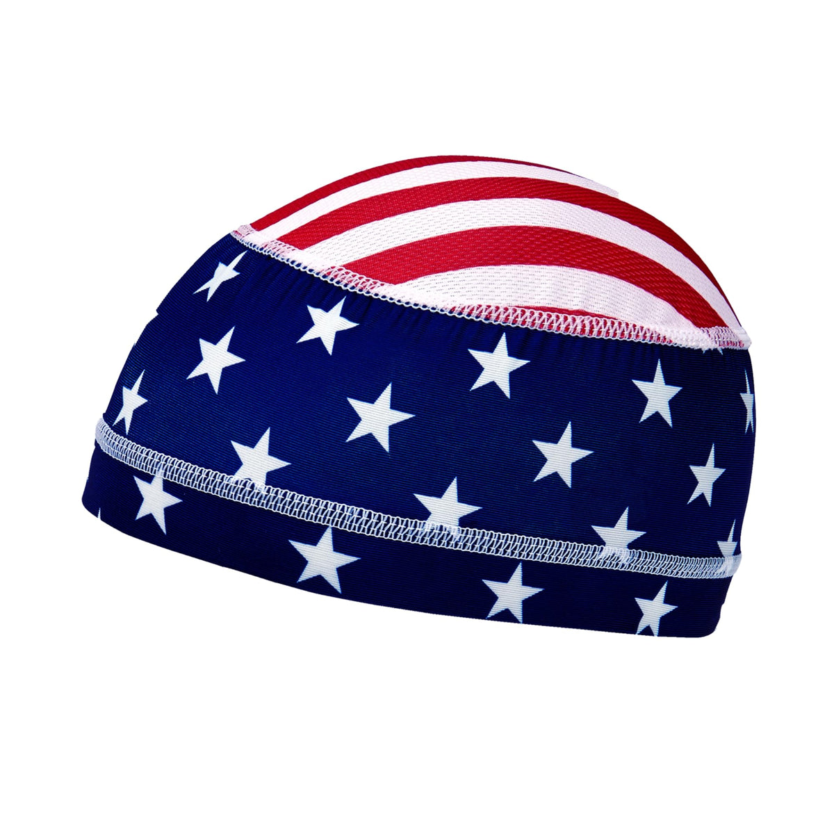 MISSION front view of helmet liner showing slim profile and fit benefit