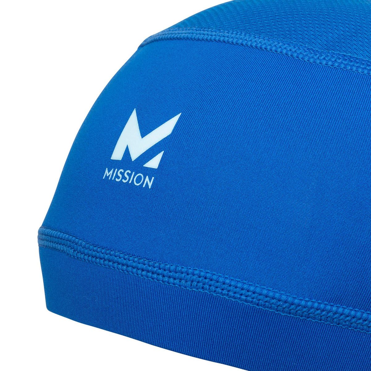 MISSION liner mesh crown close-up for improved airflow and comfort benefit