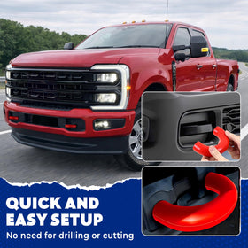 MITANLUXI on parked Super Duty truck showing style upgrade benefit