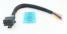 MITOB wire harness laid out showing 30cm length for correct reach