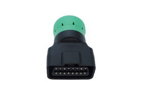 MITOB adapter plugged into a truck dashboard demonstrating quick in-vehicle use