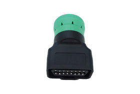 MITOB detailed view of female OBD2 receptacle offering reliable device hookup
