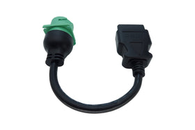 MITOB adapter connected to vehicle dashboard demonstrating quick diagnostics