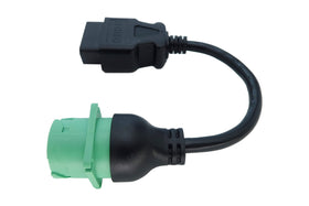 MITOB cable next to ruler showing 1 ft length for compact use