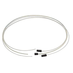 Mityvac extended tube attached to brake bleeder demonstrating extended reach and spill reduction benefit