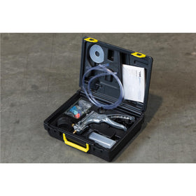 Mityvac kit staged on workbench ready for automotive maintenance and professional use