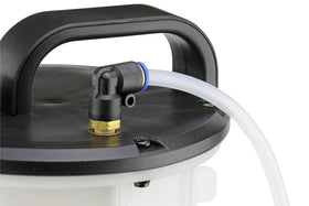 Mityvac MV7300 dipstick adapter in use removing oil quickly and cleanly