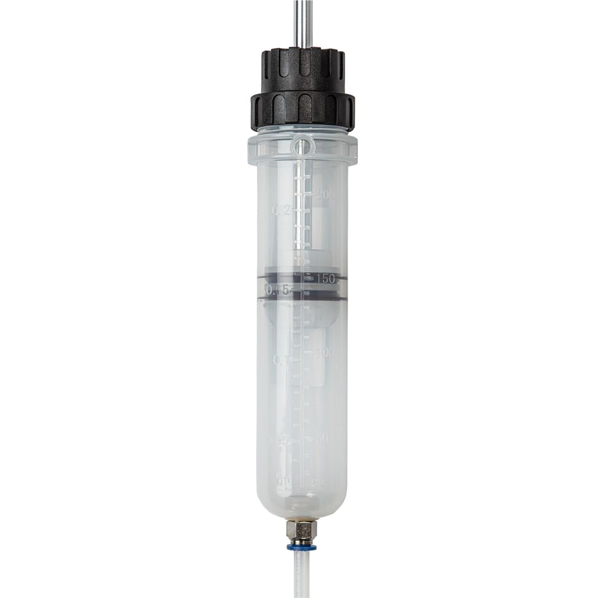 Mityvac non-drip cap detail preventing spills for a cleaner workspace