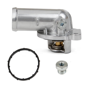 MITZONE front view of aluminum thermostat housing showing robust construction and reliability