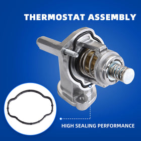 MITZONE housing installed in engine bay demonstrating OE-style fit and reliable coolant flow
