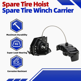 MITZONE hoist being installed in a garage setting showing simple DIY installation benefit