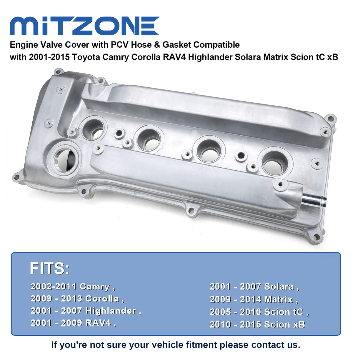MITZONE PCV hose detail highlighting correct fittings for restored crankcase ventilation