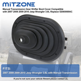 MITZONE boot installed in Jeep Wrangler JK cabin showing tidy finish