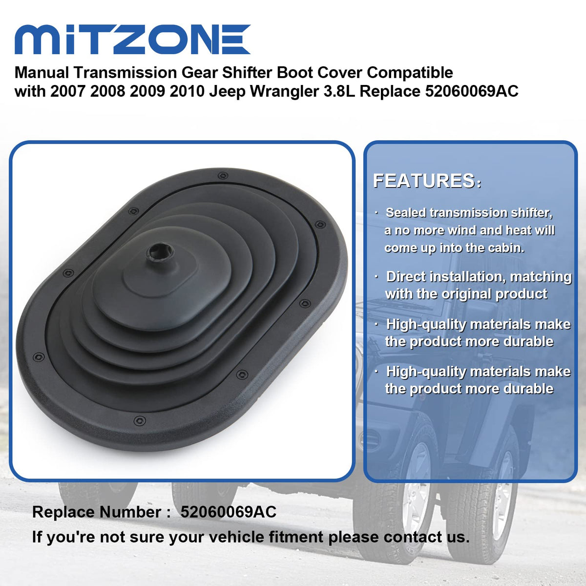 MITZONE boot beside a coin for scale showing correct size fit