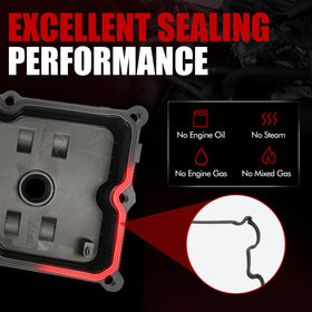 MITZONE spark plug tube seal close detail, prevents oil contamination of plugs
