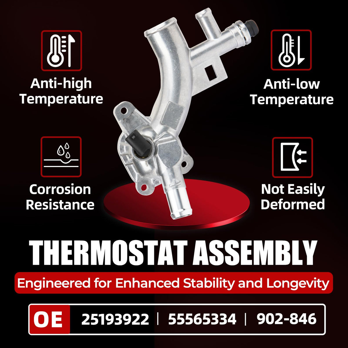 MITZONE temperature sensor and clip showing correct sensor fit and reliable readings benefit