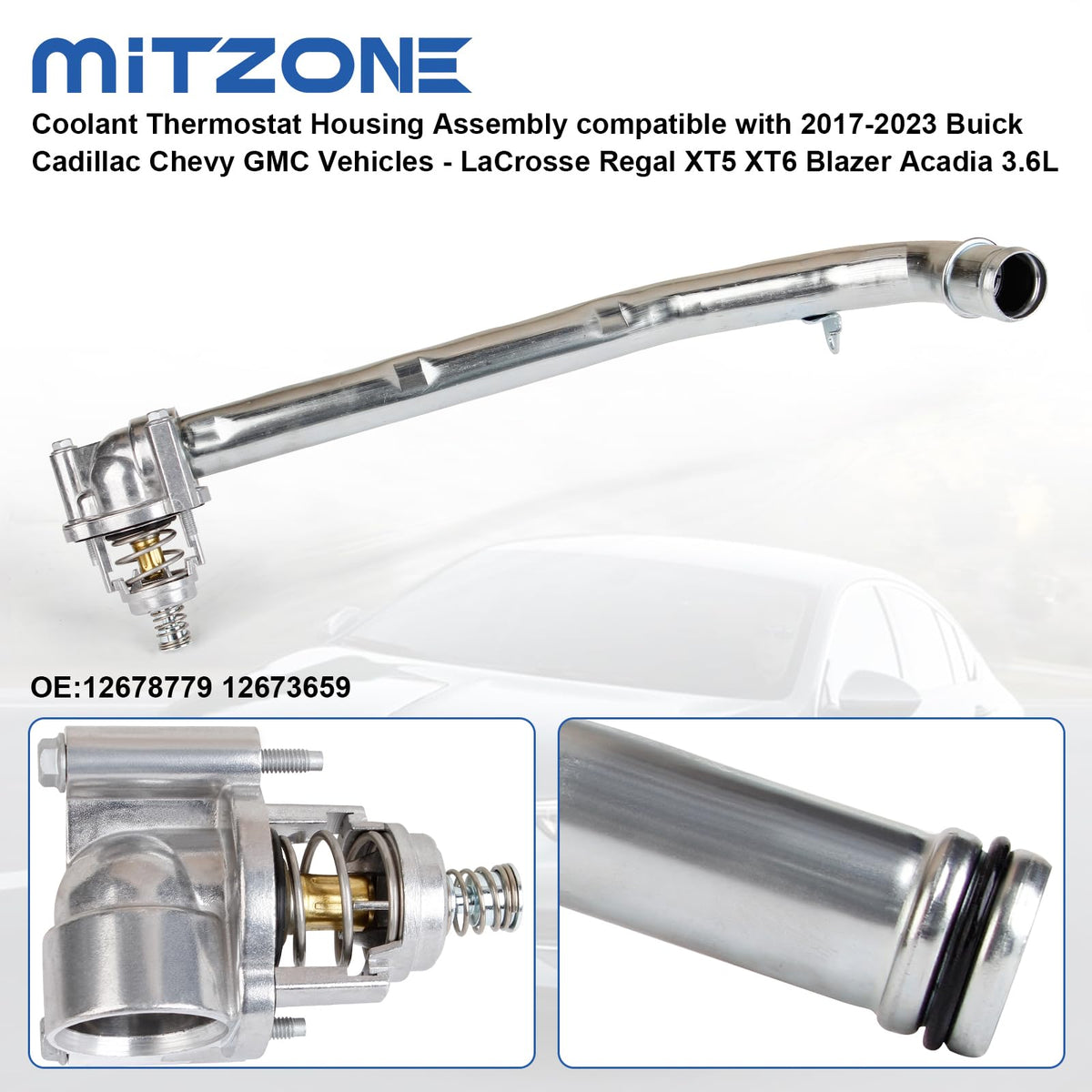 MITZONE detailed gasket view illustrating tight seal and leak prevention advantage