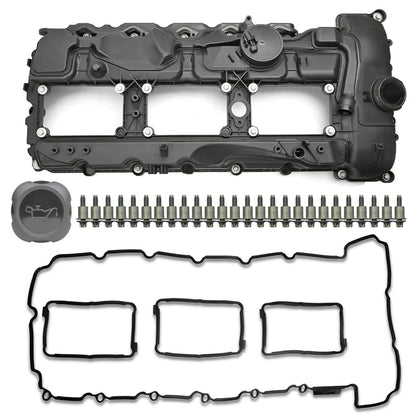 MITZONE valve cover front view showing clean fit and durable finish