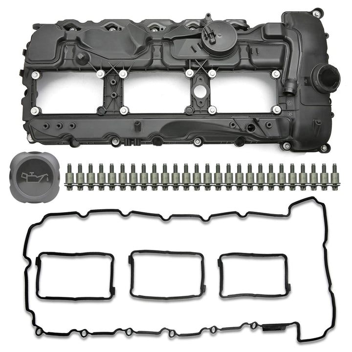 MITZONE valve cover front view showing clean fit and durable finish