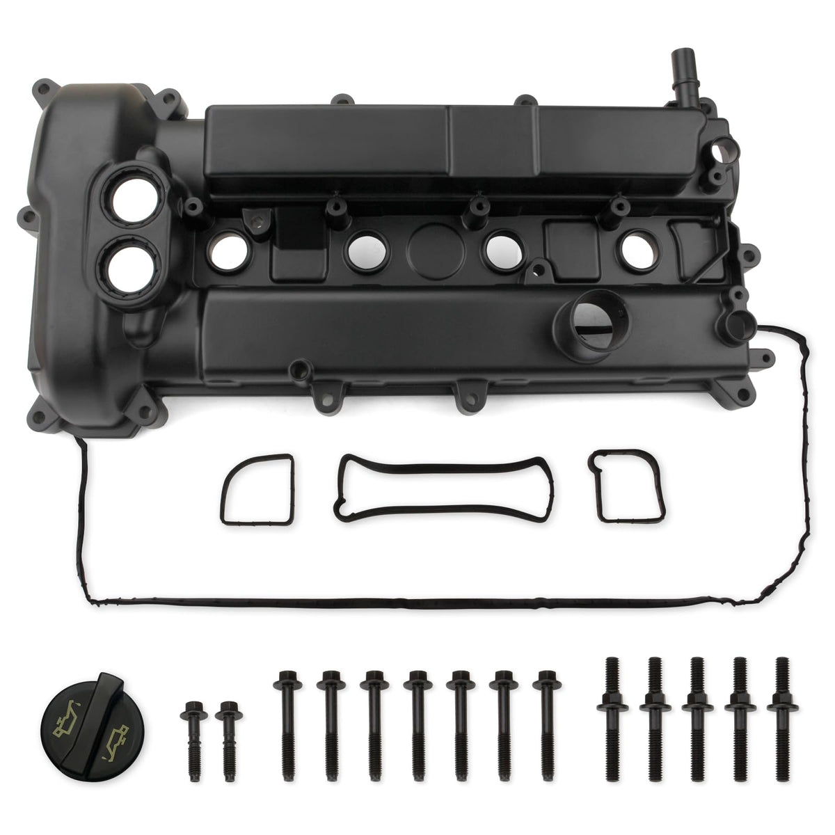 MITZONE valve cover front view showing fit and finish benefit