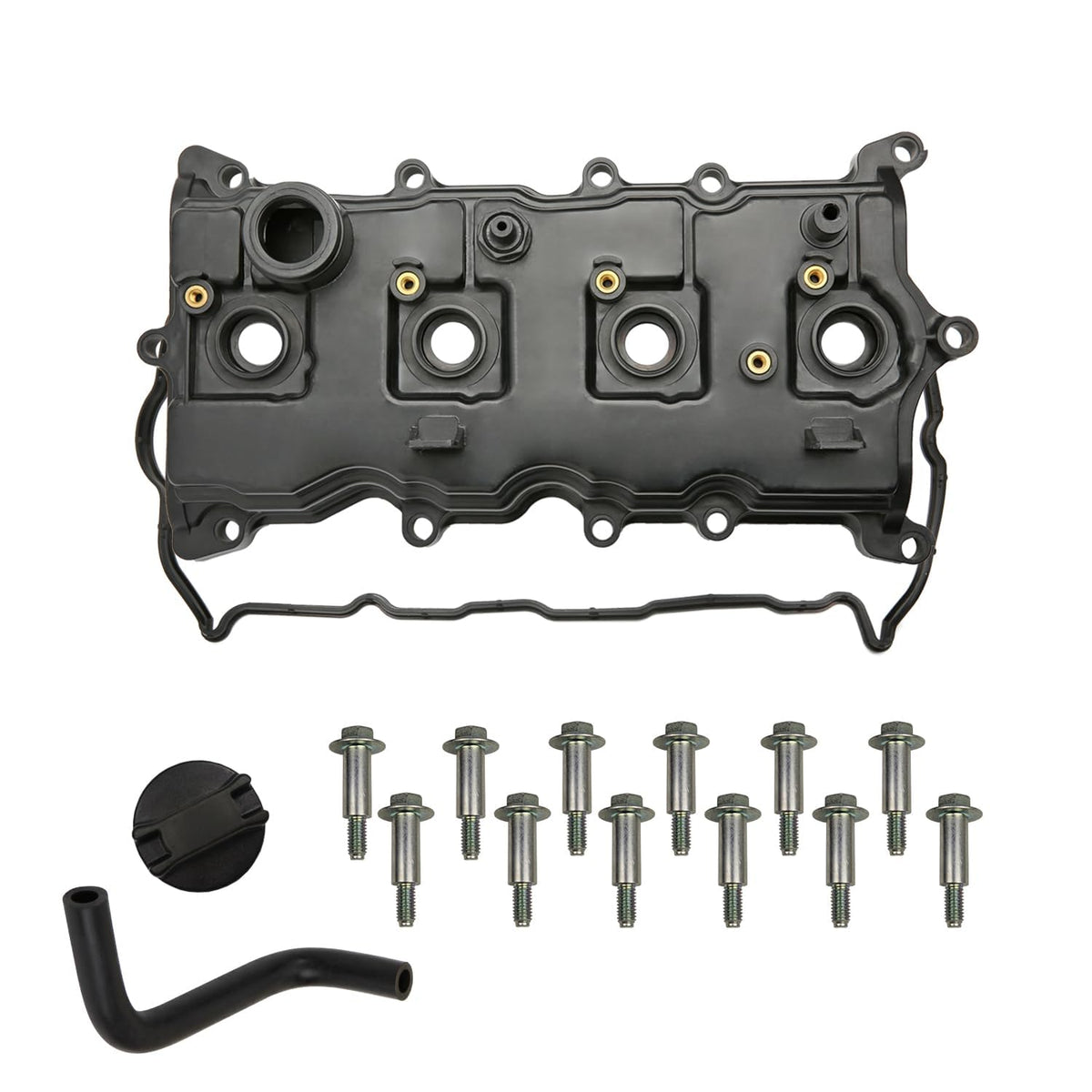 MITZONE valve cover front view showing OE-fit design and improved sealing