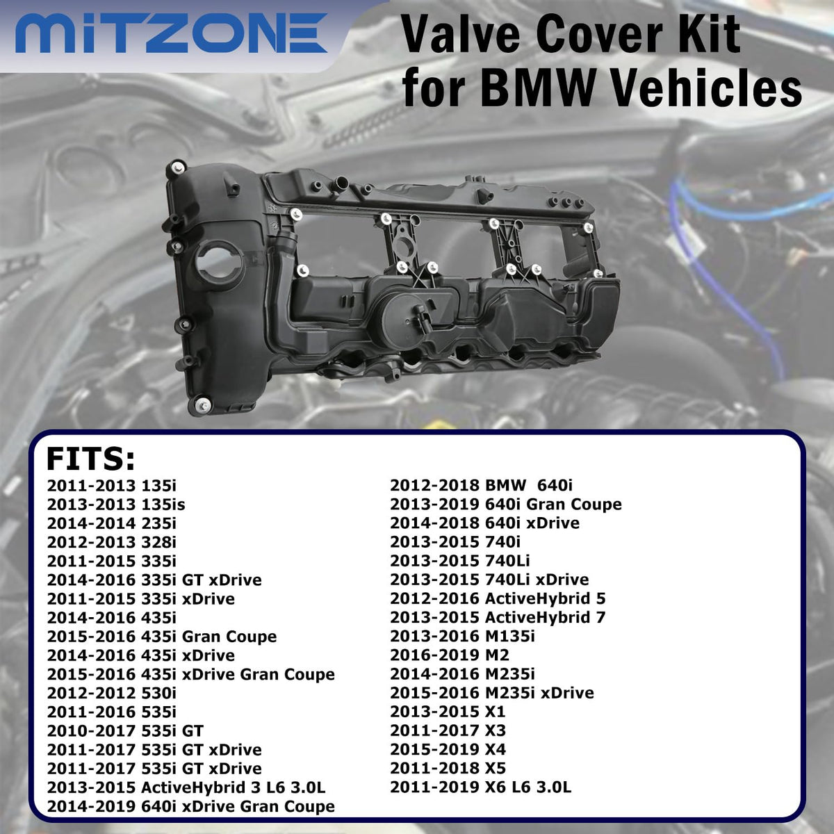 MITZONE oil cap detail demonstrating secure oil sealing benefit