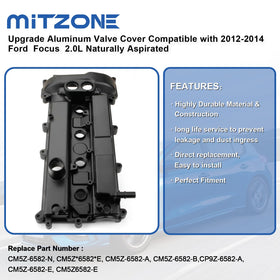 MITZONE detailed spark plug tube seals highlighting leak prevention benefit