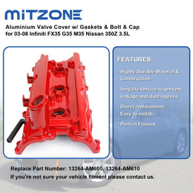 MITZONE bolts and seals layout showing included hardware for fast installation