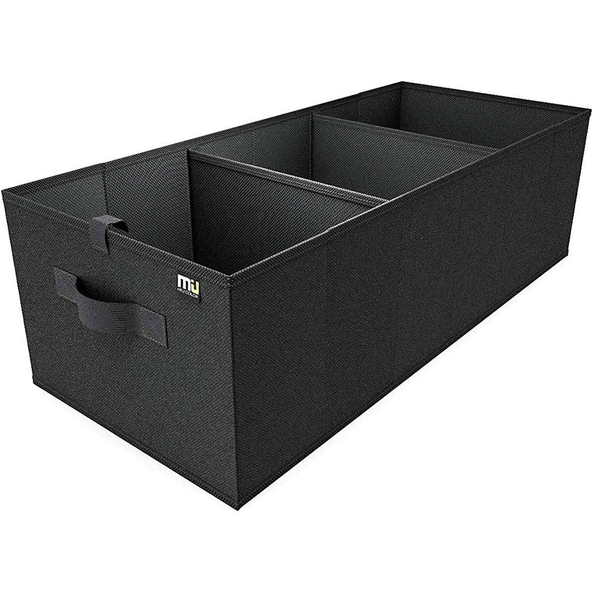 MIU COLOR front view of packed organizer showing capacity and compartments