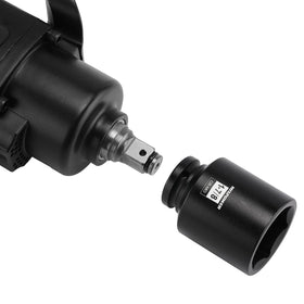 MIXPOWER socket beside a 3/4-inch drive wrench showing correct scale and fit